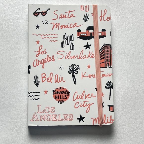 Colorful Lined Travel  California Theme Notebook Lined Style Writing Journal - Picture 1 of 4